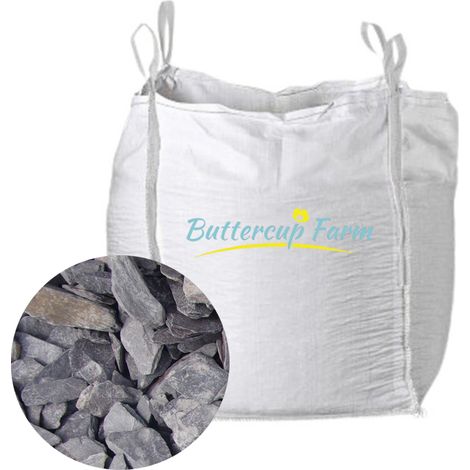 20mm Plum Slate - Premium Aggregate Bulk Bag - 850 Kilos