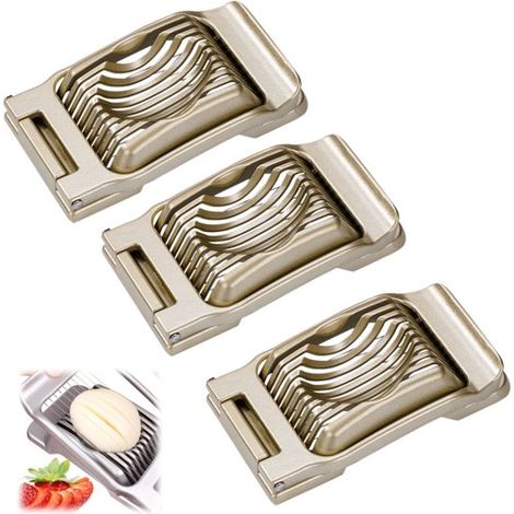 Juego de 3 piezas huevos huevos): de huevos, de fresas, de tomates de aluminio resistente, Alambres de acero inoxidable, blandas, 13,5 x 8 cm (1/5)