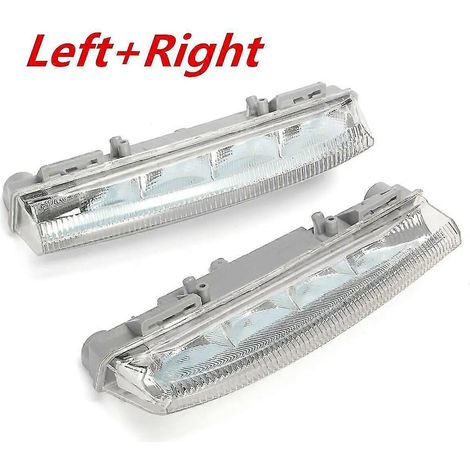 12V LED-Tagfahrlicht/Nebelscheinwerfer für Mercedes-Benz W204 W212 C250 C280 C350 E350 A2049068900 A2049069000 – Paar