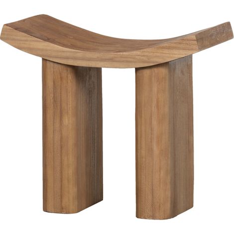 Tabouret japonais en bois VANCOUVER (1/5)