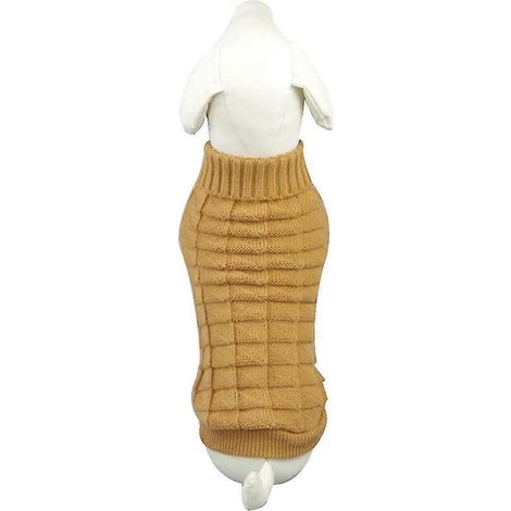 Suéter cálido de invierno para mascotas, elástico y liso. (1/5)