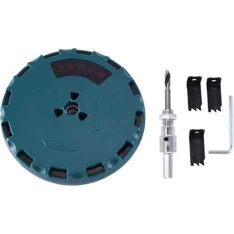Adjustable Saw Hole Diameter 45mm-130mm Wood Working Hole Opener Cutting Tools for Gypsum Board Cork Board (1/4)
