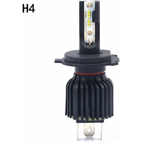 Ampoule LED H7, 38W 3800LM Blanc Phare de Voiture et Moto IP65 Étanche Extrêmement Lumineux, Ampoule de Remplacement Automatique pour Kits Halogène et Xénon (1/5)
