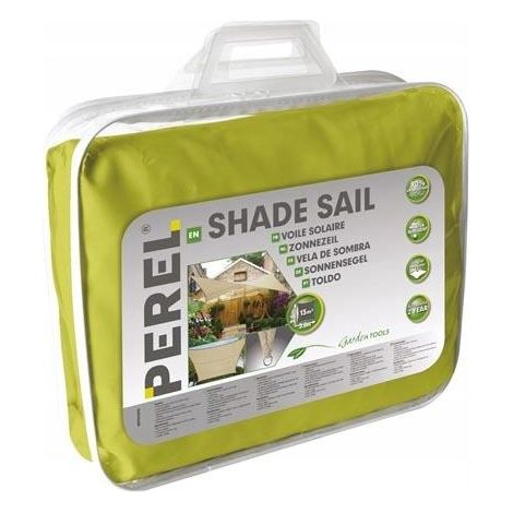 Perel Telo ombreggiante rettangolare verde 2x3 m