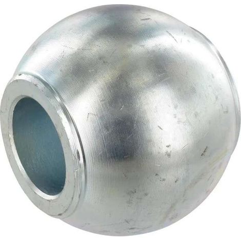 Rotule d'attelage inférieure 25,4 x 60 x 51mm acier trempé SAE 1020 version galvanisée Boule Remorque Tracteur Camion Barre Poussée (1/2)