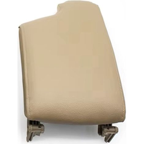 Color: Beige Material: PU leather Beige armrest cover Armrest cover Storage box cover.