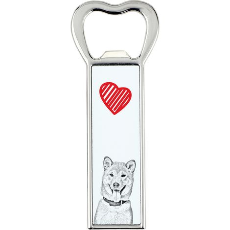 Shiba Inu - un apribottiglie con un cane, un apri-frigo personalizzato, un regalo unico per uomo di Art-Dog (1/5)