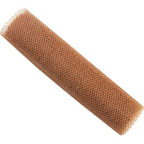 Spugna da bagno, materiale in nylon, design elastico, 1 pezzo, colore caffè (1/2)