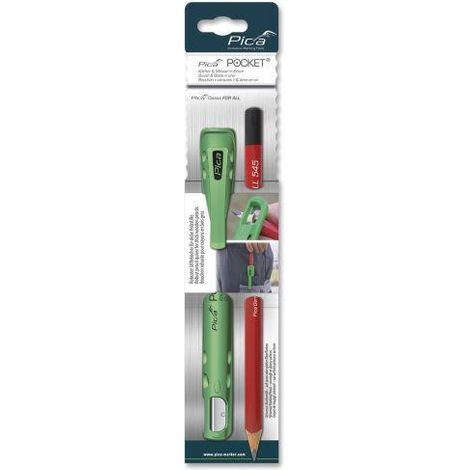 pica-505/04-conjunto funda pica pocket + lápiz pica classic universal de 230 mm