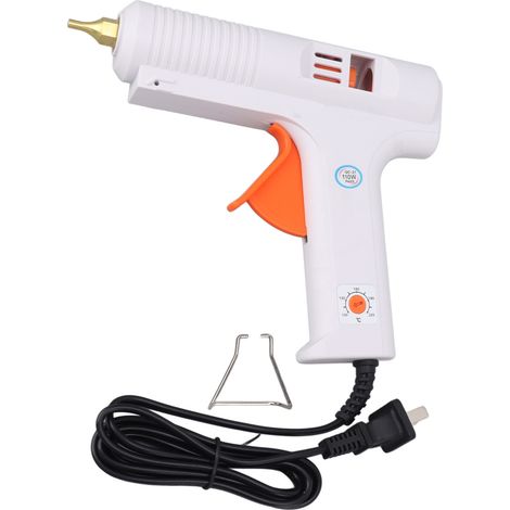 Mini machine à colle chaude 110 W pour les loisirs créatifs, l'école, le bricolage, les arts et les réparations rapides à la maison. (1/5)