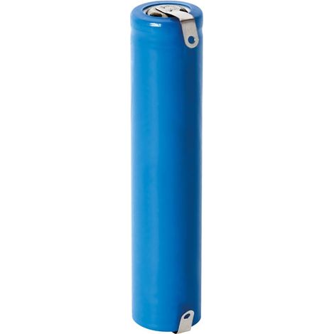 Batterie Lithium 3,7V 1100mAh – Modèle IRC 14650 avec cosses à souder – Technologie Li-Ion – Circuit de contrôle NO – Nimo - 1100mA