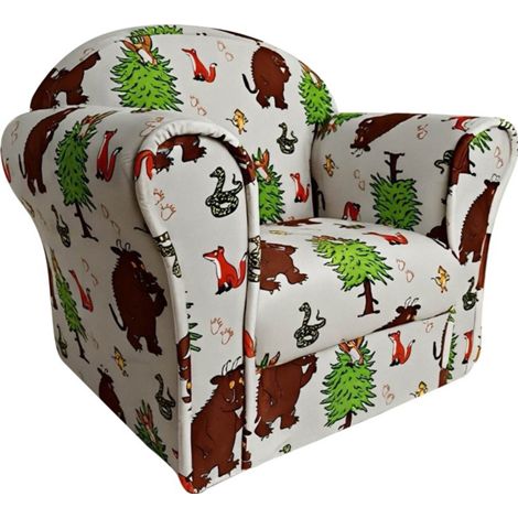 Kids Mini Chair Gruffalo - Boucle- L37 x W53 x H45 cm - Off White