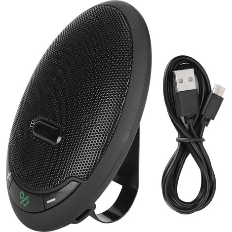 Kit Mains Libres Bluetooth Voiture - Récepteur Audio Sans Fil Bluetooth 5.0 - Réduction de Bruit DSP - Autonomie 6 h - Pour Appels Téléphoniques en Voiture (1/5)