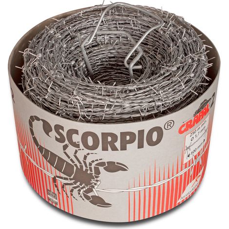 Stacheldraht Scorpio 250 m verzinkt