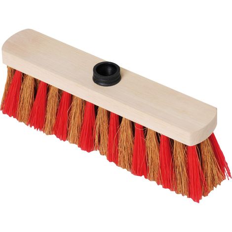 BALAI ZEBRE (COCO+POLYPRO) 29CM DOUILLE À VIS SANS MANCHE FORGES DE MAGNE - 383927