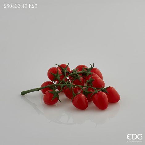 GRAPPOLO DI POMODORI CILIEGINO H.20 ROSSO