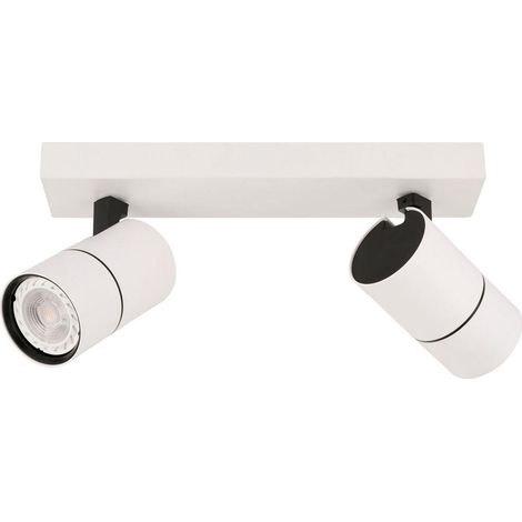 Italux Laconi Foco de techo doble moderno de 2 luces, GU10