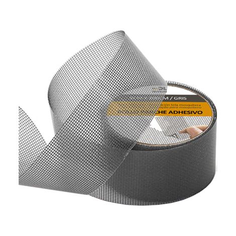 Rollo parche adh. Reparacion mosquitera gris 5x200cm epid (1/3)