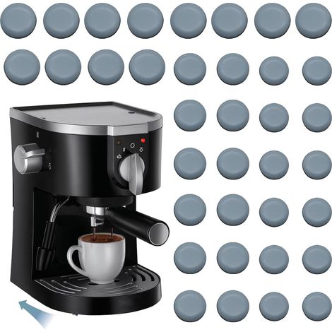 36 PCS Appliance curseurs d'appareils pour appareils cuisine, (3 tailles)curseurs d'appareils cuisine auto adhésifs curseur café pour appareils cuisine friteuse autocuiseur batteur sur socle (1/5)