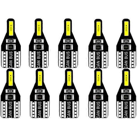 10er-Pack T10 W5W LED-Lampen für Avensis Mokka, Fahrzeugbeleuchtung (1/5)