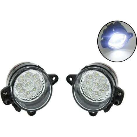 LED-Lampen-Set für Stoßfänger-Nebelscheinwerfer für Volkswagen Transporter T5 (2003–2010), Crafter ab 2006, Skoda F