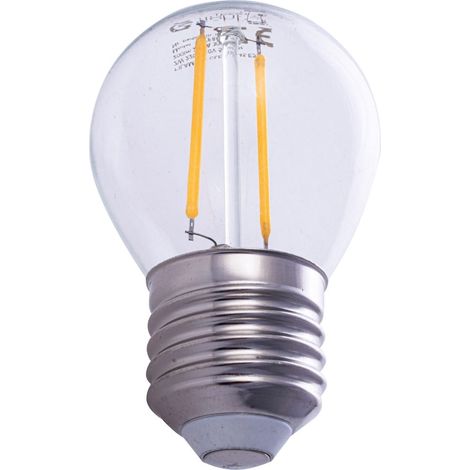 Bombilla LED de filamento 2W E27 G45 2700K Eco-light EKZF1074 (1/4)