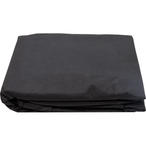 Trendline Unkrautvlies 1,5 x 5m Schwarz Schneidbar Unkrautschutz Gartenvlies