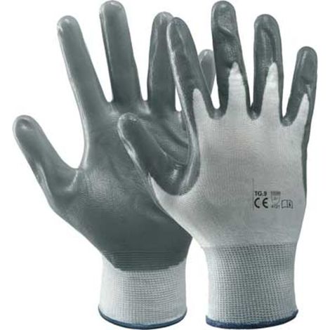 Guanto Poliestere Nitrile Ideal Star Tg. 7 12 Paia