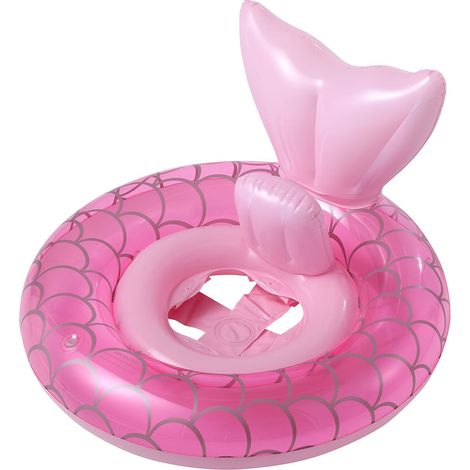 Flotteur De Bain Bébé - Anneau De Natation Gonflable Avec Siège - Pour Enfant De 6 À 36 Mois - 1 Pièce (1/5)