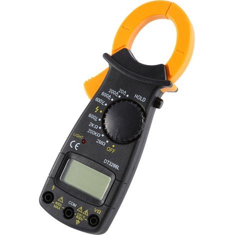 DT-3266L Digitales Zangenmessgerät Multimeter 600A AC/DC Strom Voltmeter Amperemeter Zangenmessgerät (1/5)
