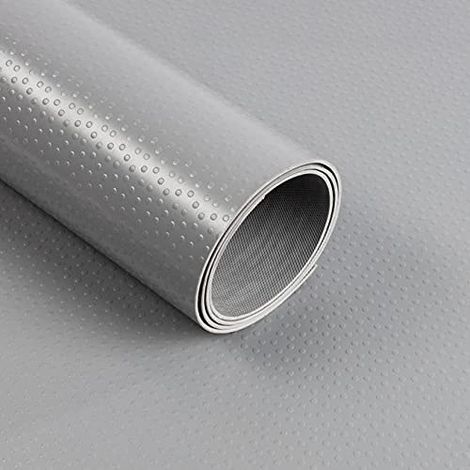 Tapis en caoutchouc Dots Gris 120 x 150 cm (1/5)