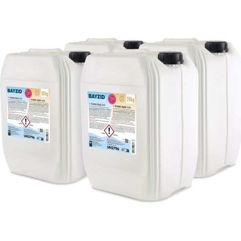 4x 20 kg BAYZID® pH Minus flüssig 14,9%