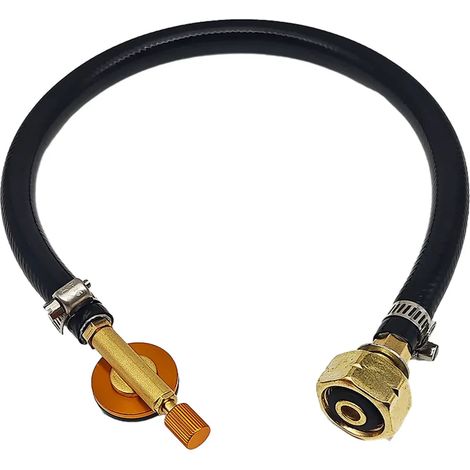 Adaptateur de recharge pour bouteille de gaz idéal pour le camping en plein air - Solution de recharge de propane efficace et économique pour réchauds portables (1/5)
