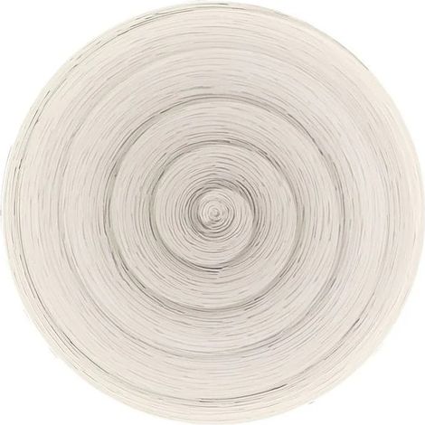 Plato de postre blanco memento en cerámica pintada a mano 20,5 cm