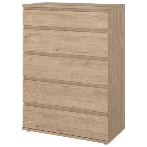 KIT CASSETTIERA NOVA 5 CASS 76,8X40X106,6CM ROVERE