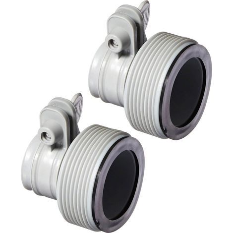 À utiliser avec le kit d'adaptateur de tuyau Intex B (paire), pièce de rechange n° 25009 (1/5)