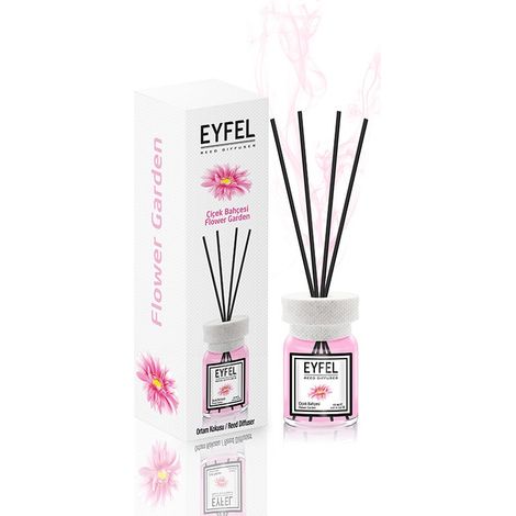 Eyfel Duftdiffusor mit Stäbchen – Flower Garden 120 ml