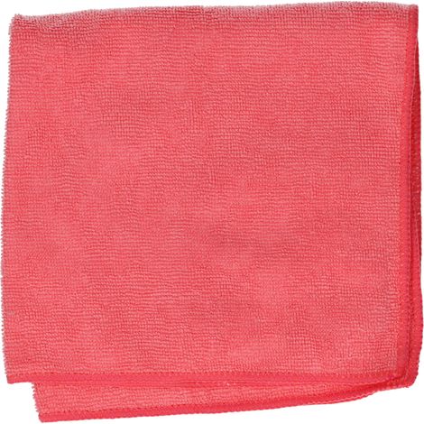 Lot de 5 Lavettes Microfibre Antibacteriennes NanoTech Micro Rose - Nanoparticules d'Argent - 38x40 cm - 140 g/m2 - Pre-impregnation (1/3)