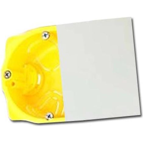 Caja de electricidad cuadrada 100x100x45mm granel 44630