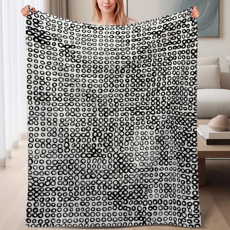 Couverture en polaire légère et douce pour femmes, chaude en microfibre,6080 pouces (1/4)