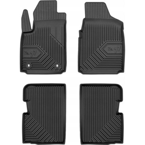 Tapis de sol en caoutchouc pour Ford Ka 2 (2008-2016) - Plateaux 77 (1/5)