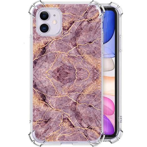 CUSTODIA PER APPLE IPHONE 11 6.1"" CUSTODIA IN SILICONE CON RETRO IN MARMO (1/5)