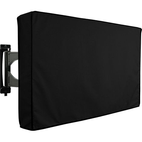 botier Pour Tlviseur D'extrieur(50-52"), Moniteur De Terrasse Et De Jardin Et Tlviseur - Tanche Et Durable - Noir - Compatible Avec Un Support Ou (1/5)