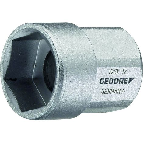 GEDORE 2225913 - Insert de clé à douille 1/2" court, 17 mm , 19 SK 17 (1/5)