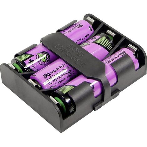 mpd Soporte para Pilas AA Negro para Electrónica