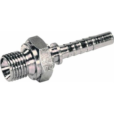 Raccord fileté mâle 60° - 3/8" X 3/8" (Lot de 5) (1/2)