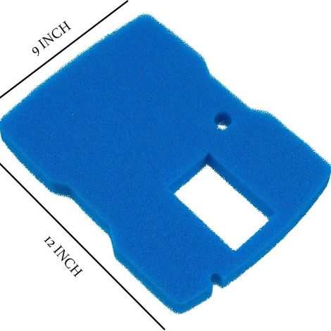 Compatible with the CUF-6000 fountain and pond filter, replacement sponge for high-efficiency filters (10-pack), flow rate 660 GPH.--BIEMMEDUE (1/4)