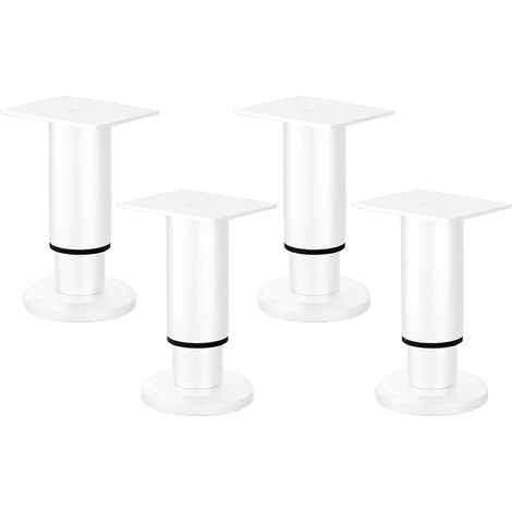 Pieds de meubles réglables en 4 pièces, pieds de support extensibles multifonctionnels, adaptés aux tables, chaises et armoires, longueur de 18 à 30 cm. (1/5)
