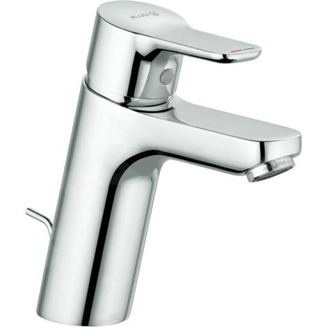 Kludi Pure&Easy - Mitigeur de lavabo avec vidage plastique, chrome 371900565 (1/2)