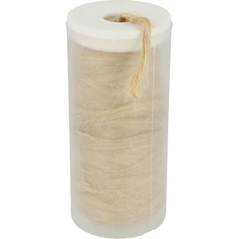 Le Sanitaire – Chanvre d'étanchéité pour raccords de tuyauterie – Distributeur en plastique – Usage bâtiment – Résistant à l'humidité